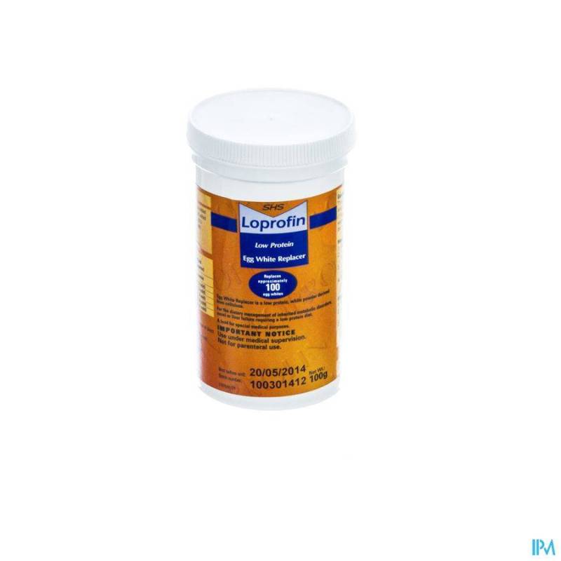 LOPROFIN EGG WHITE REPLACER 100G