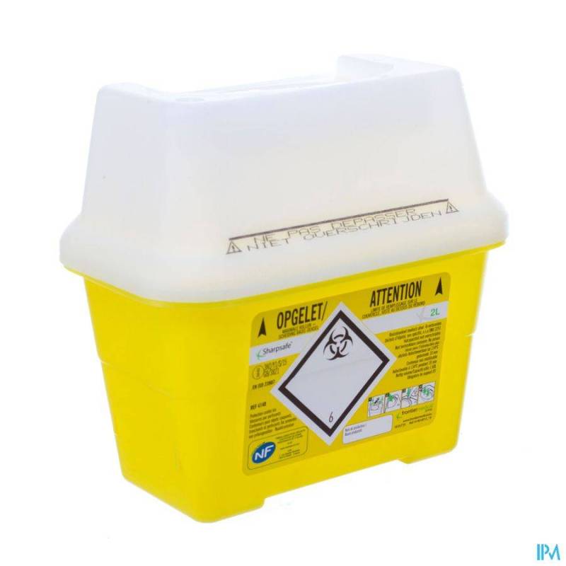 SHARPSAFE CONTAINER AIGUILLES 2L 4140