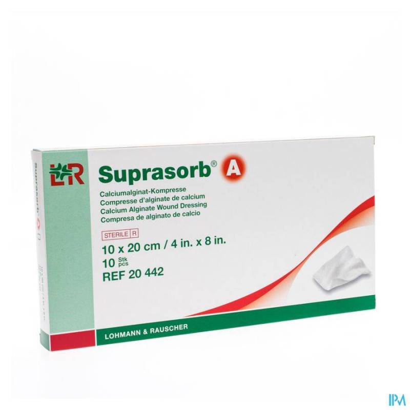 SUPRASORB A CP STERIL 10X20CM 10 20442