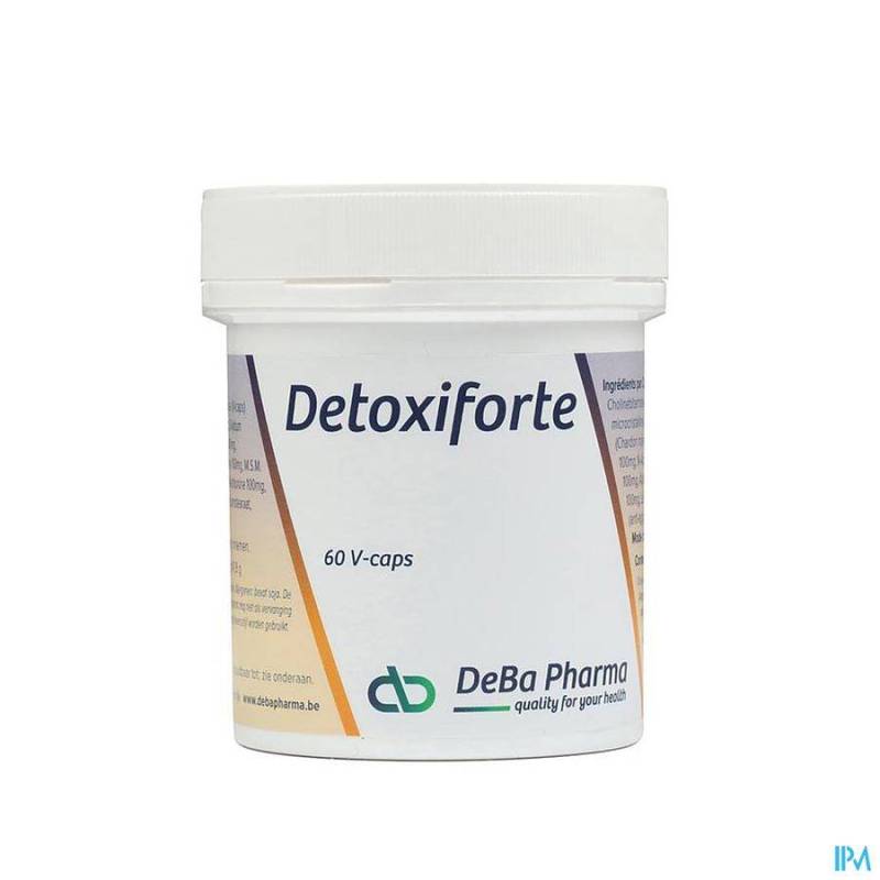 Detoxiforte Vegetarian Capsules  60 Deba