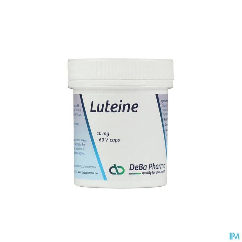 Luteine Vegetarian Capsules  60x10mg Deba