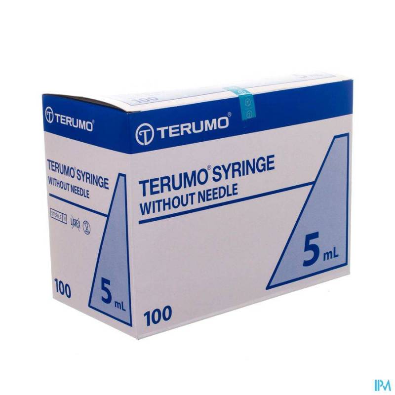 TERUMO SERINGUE LUER SLIPTIP 5ML 100