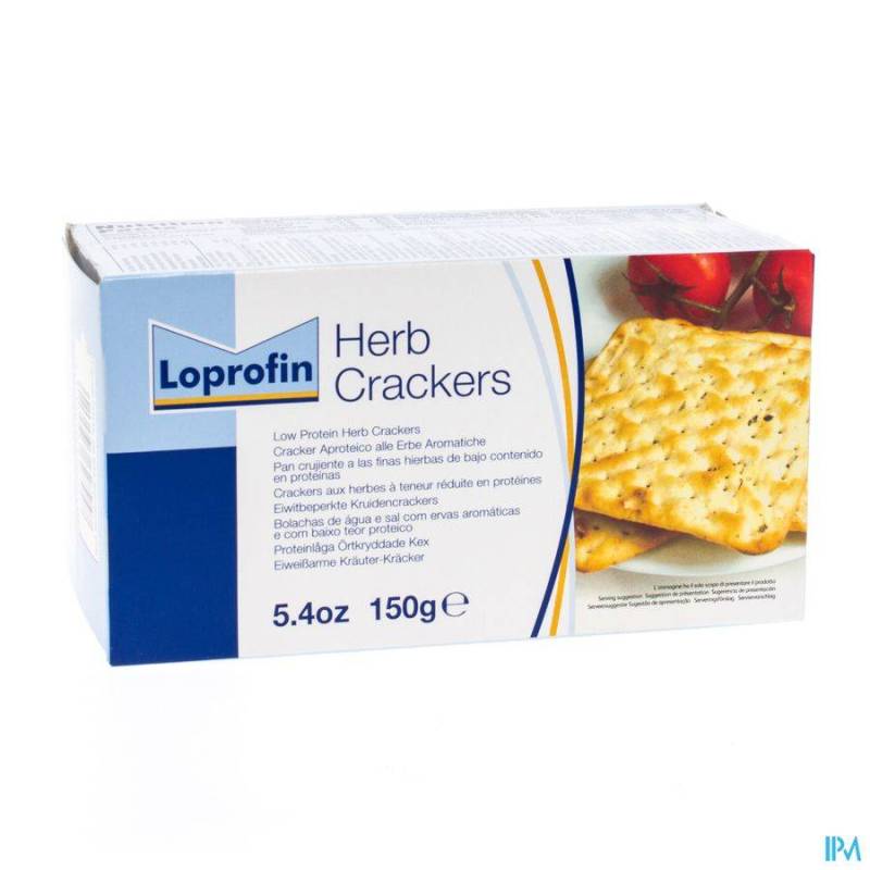 LOPROFIN CRACKERS HERBES 150G