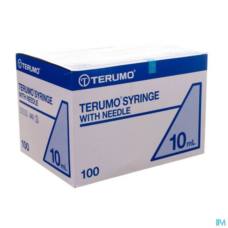 TERUMO SERINGUE+AIGUILLE 21G 1 1/2 TB VERT 10ML100