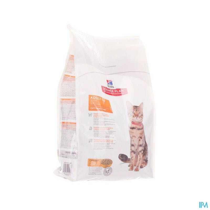 HILLS SC.PLAN FELINE ADULT CHICKEN 5KG 4294R