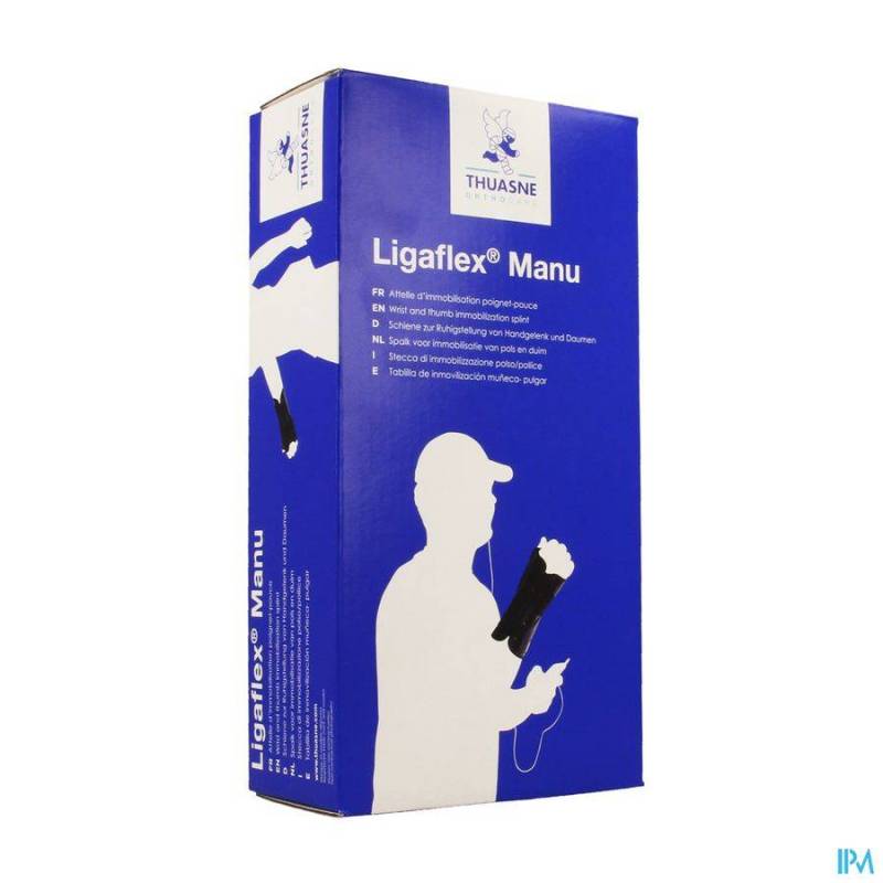 Ligaflex Manu Pols Links Zwart T4