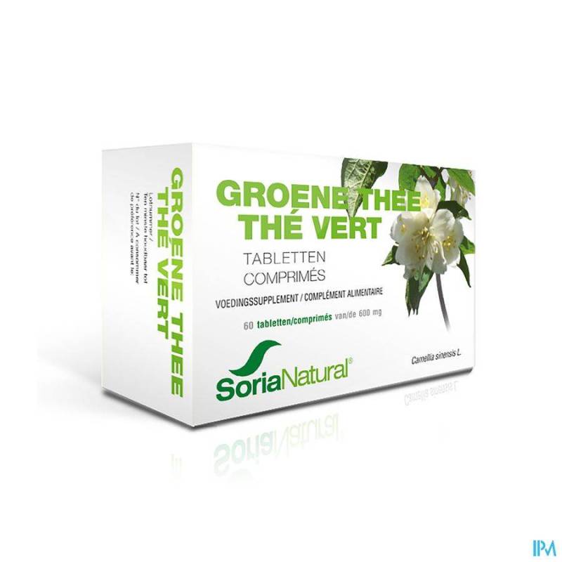 Soria Te Verde Tabl 60x600mg