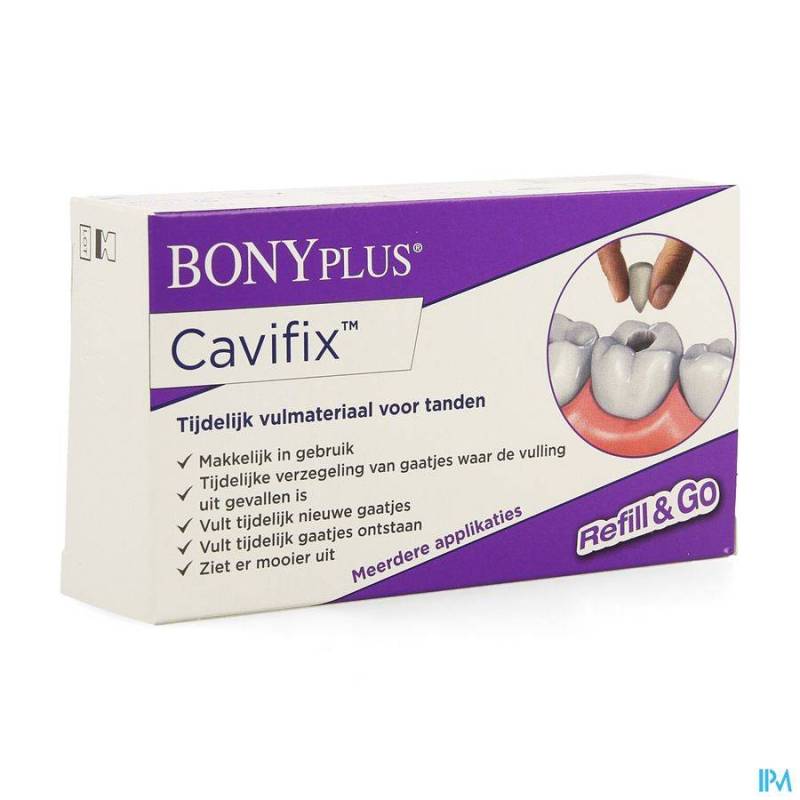 Bonyplus Cavifix Tijdelijk Vulmateriaal Tanden 7g