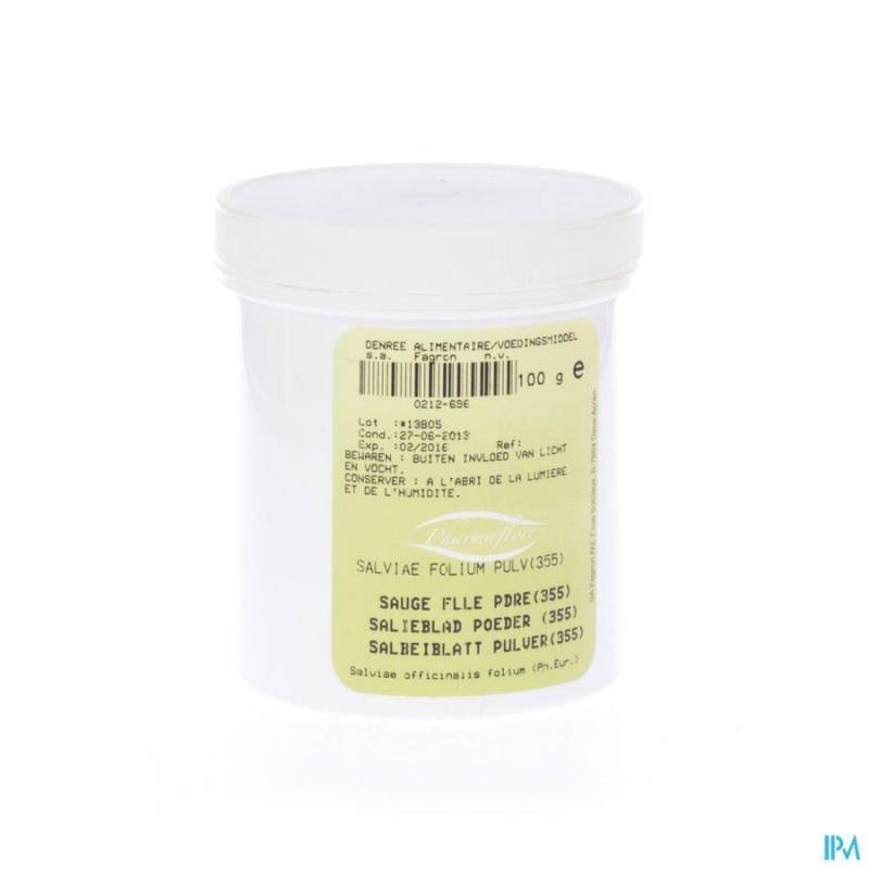 SAUGE OFFIC. POUDRE 100G PHARMAFL