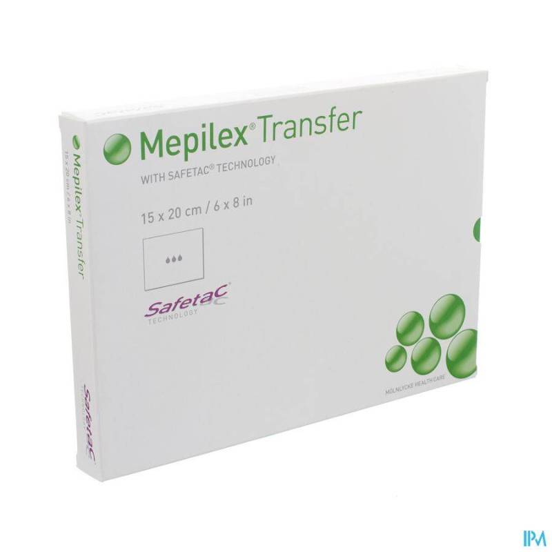 Mepilex Transfer Verb Sil Ster 15x20cm 5 294800