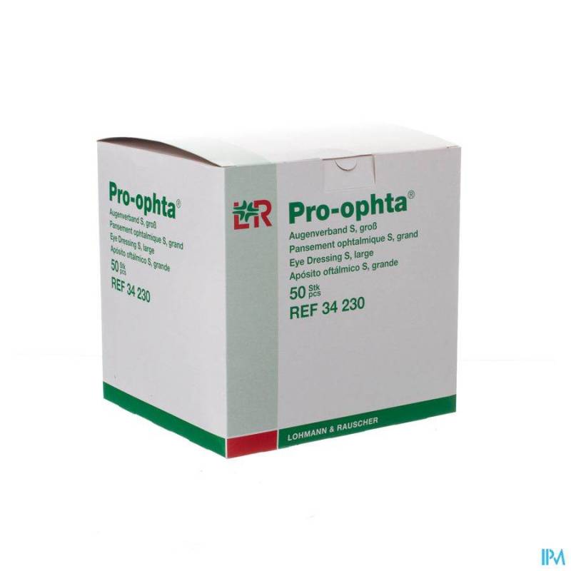 Pro-ophta S Oogverband Groot 50 34230