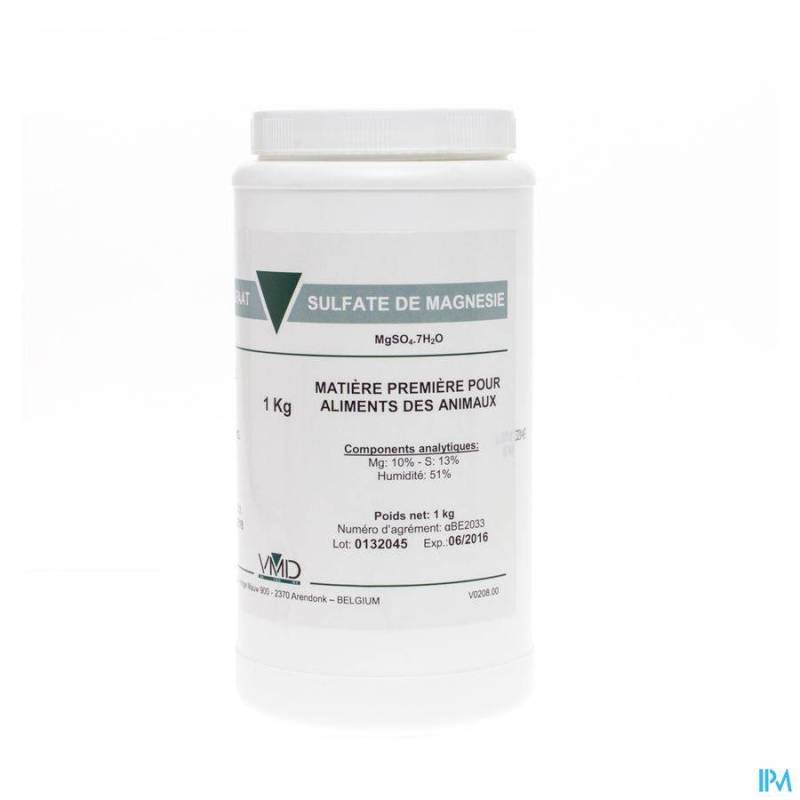 Magnesium Sulfaat Diergeneeskundig 1kg Vmd