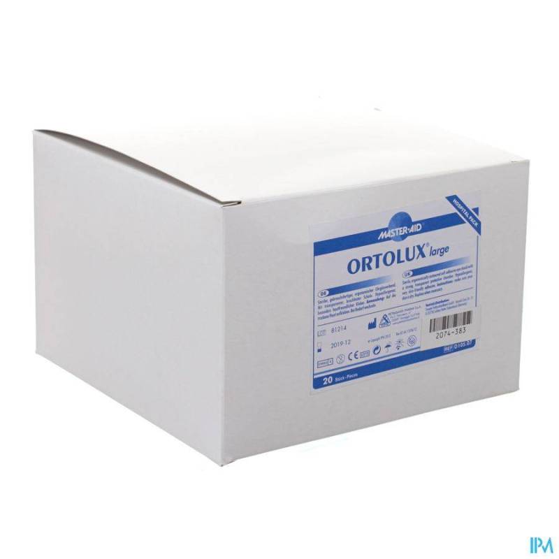 ORTOLUX LARGE COMPRESSE OCULAIRE 20 70108