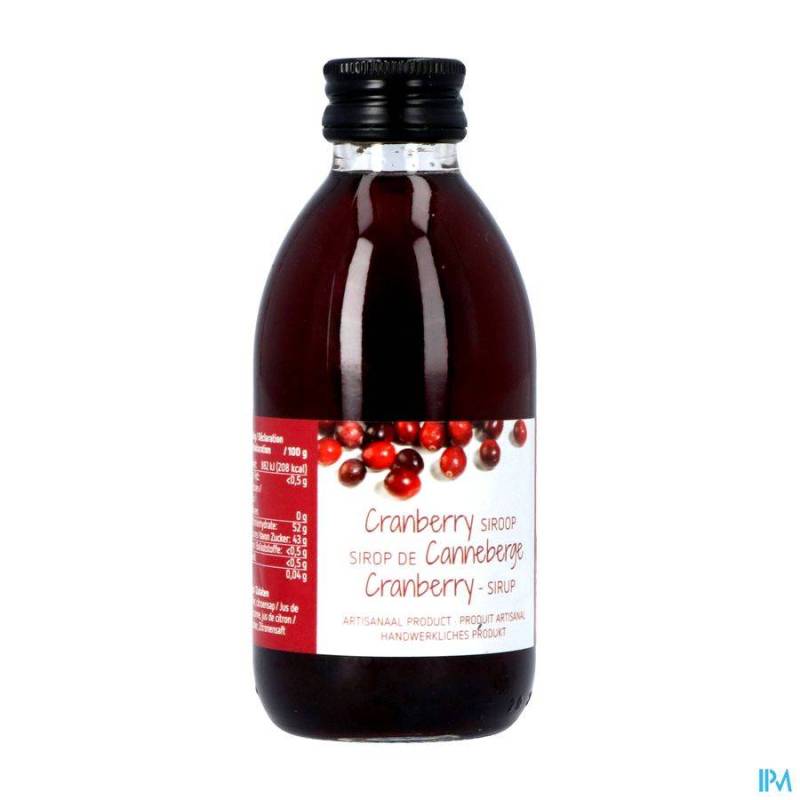 Cranberrysiroop Revogan 200ml 5097