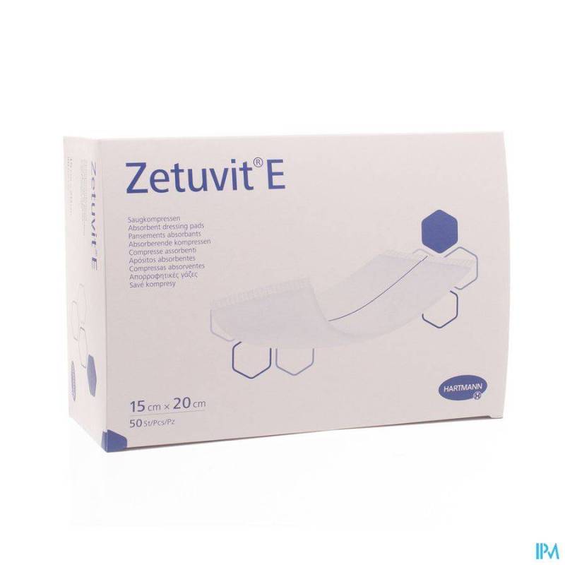 ZETUVIT E HARTM N/ST 15X20CM 50 4138622