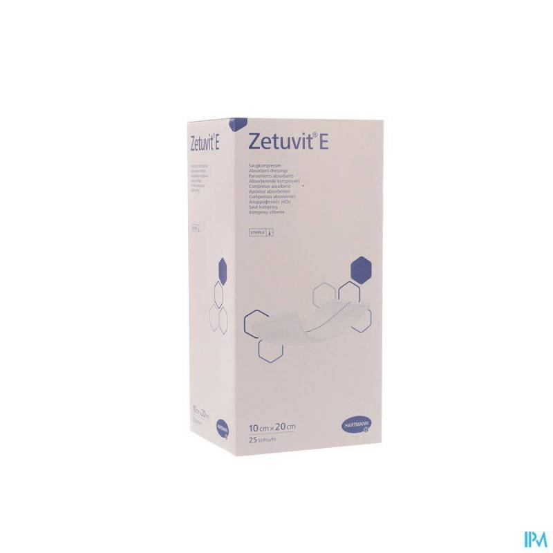 Zetuvit E Hartm Ster 10x20cm 25 4137711