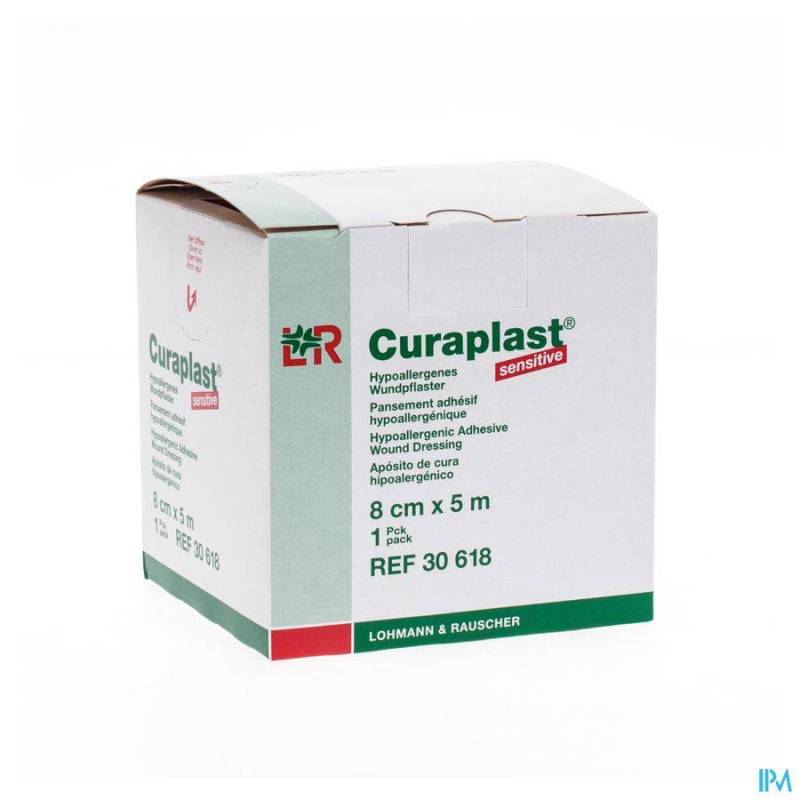 CURAPLAST PANS ADHESIF 8CMX5M 30618