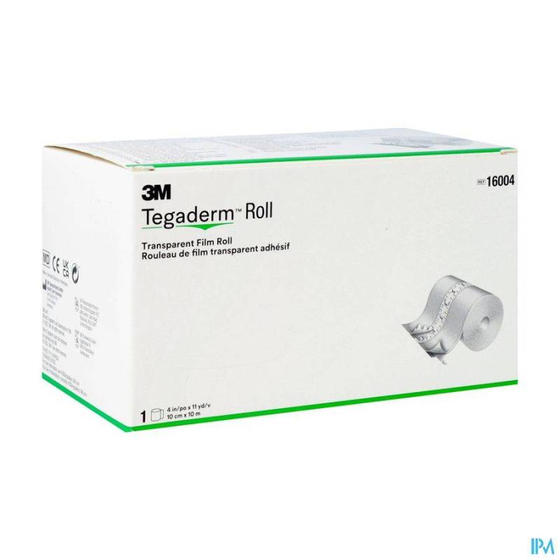 TEGADERM ROLL 3M FILM TRANSP. 10CMX10M 1 16004