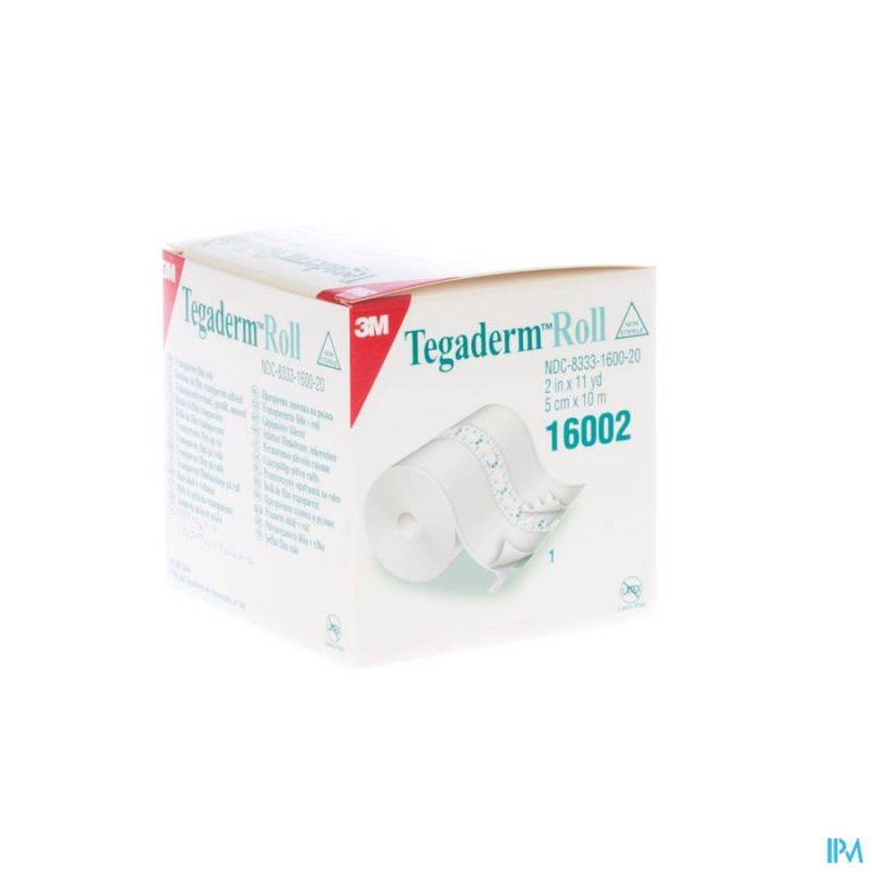 TEGADERM ROLL 3M FILM TRANSP. 5CMX10M 1 16002