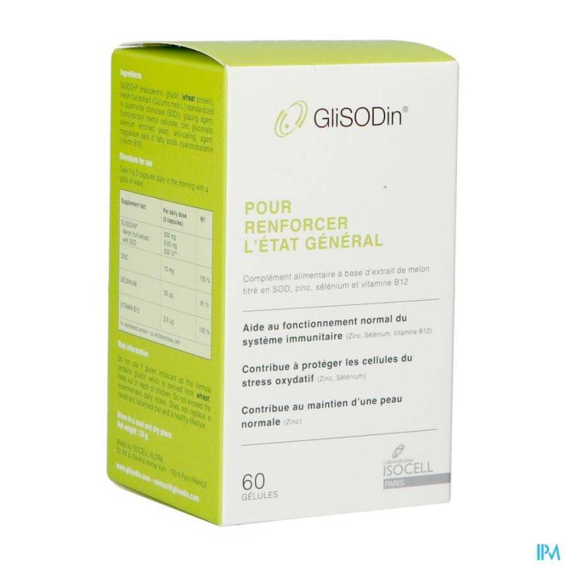 Glisodine Blister Caps 3x20