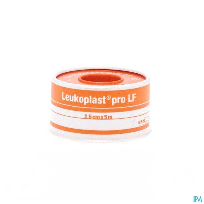 LEUKOPLAST PRO LF FLAQUE&FOURREAU 2,50CMX5M 72212