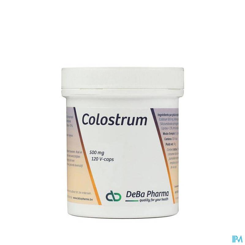 COLOSTRUM CAPS 120X500MG DEBA