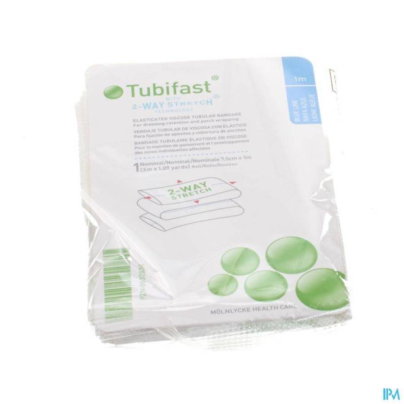 TUBIFAST BLEU 7,50CMX 1M 1 2482