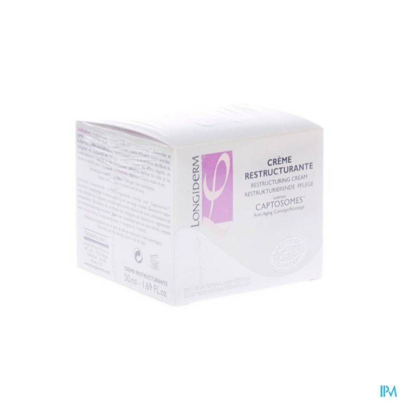 Longiderm Creme Herstructurerend Gelaat 50ml