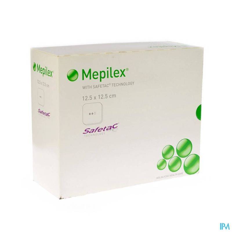 MEPILEX PANS MOUSSE SIL ABS STER 12,5X12,5CM 16