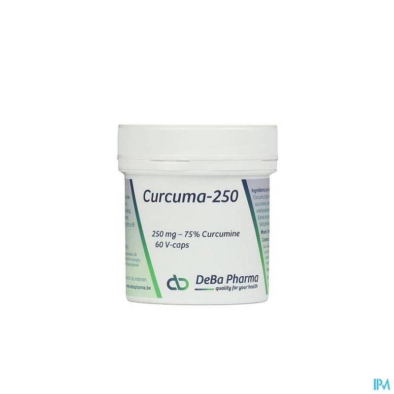 CURCUMA-250 CAPS 60 DEBA