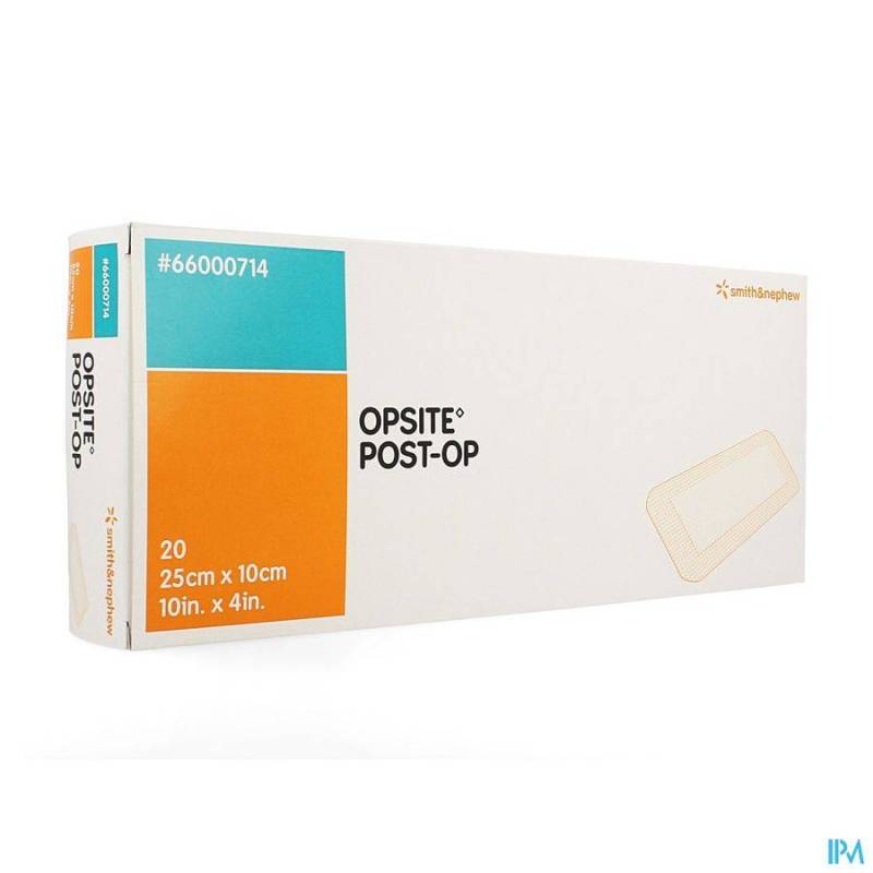 OPSITE POST OP N 25,0CMX10,0CM 20 66000714