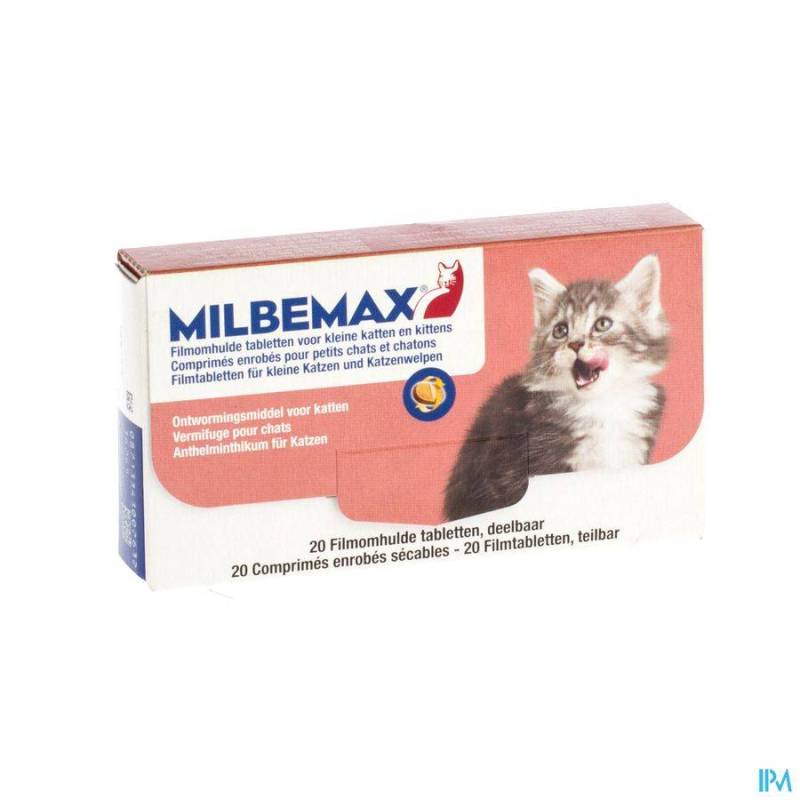 Milbemax Kleine Katten-kitten Filmomhulde tabletten 2x10