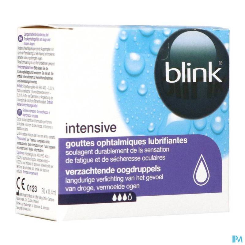 Blink Intensive Tears Unidose Gutt 20x0,40ml