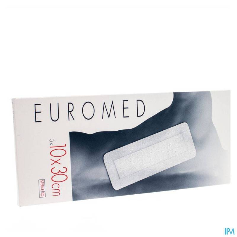 Euromed 10x30cm 5 Eilandpleister Adh Steriel