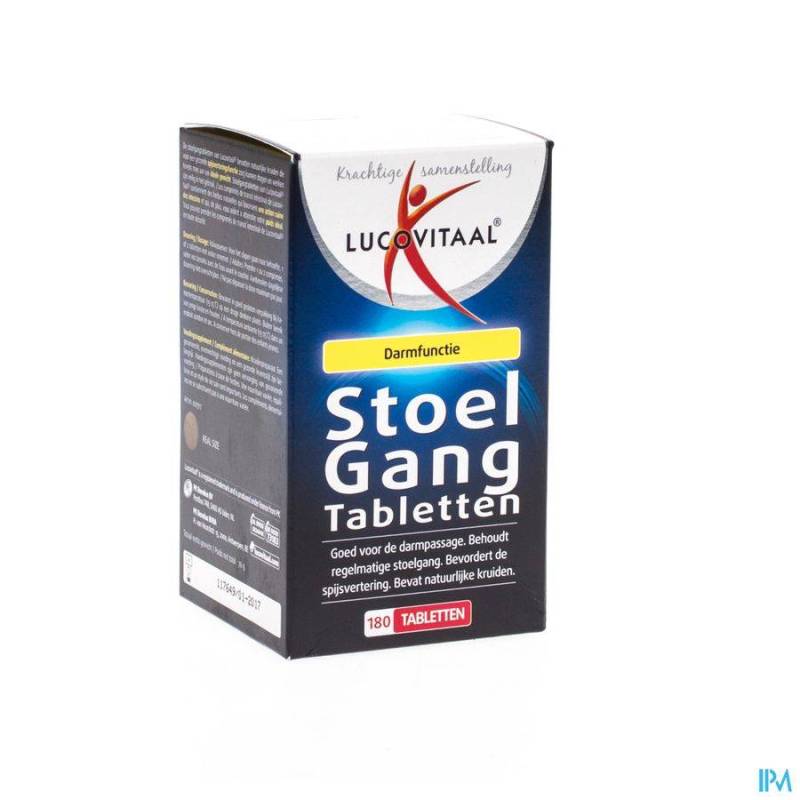 Lucovitaal Stoelgang Pot Tabletten 180