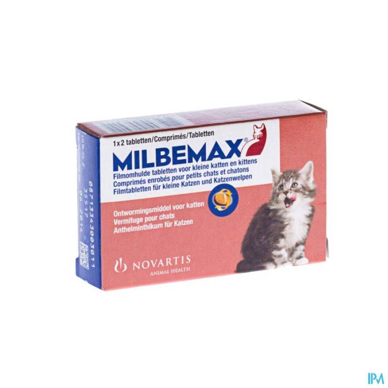 Milbemax Kleine Katten-kitten Filmomh.tabl 1x2