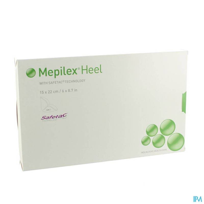 MEPILEX HEEL PANSEMENT STERIL 15X22CM 5 288300