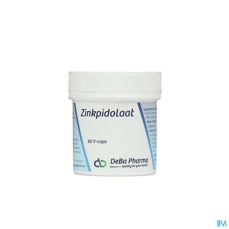 ZINC PIDOLATE V-CAPS 60X 75MG DEBA