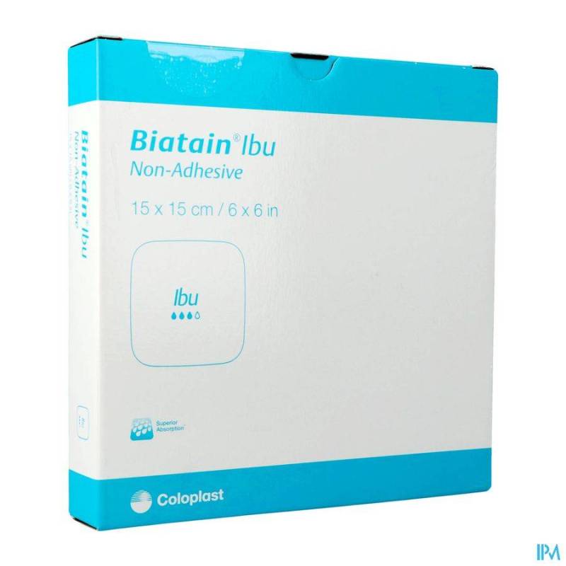 Biatain-ibu Verb N/adh+ibuprof. 15x15,0 5 34115