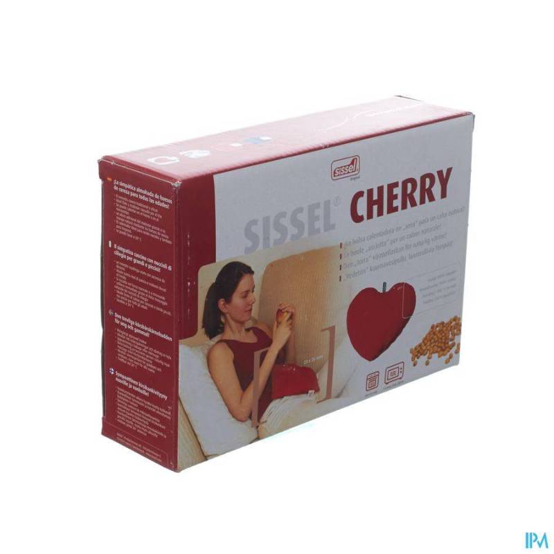 SISSEL CHERRY COUSSIN NOYAUX CERISE FORME COEUR