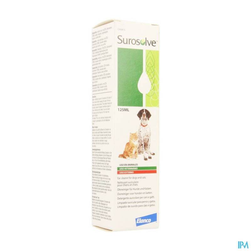 SUROSOLVE NETTOYANT OREILLE 125ML