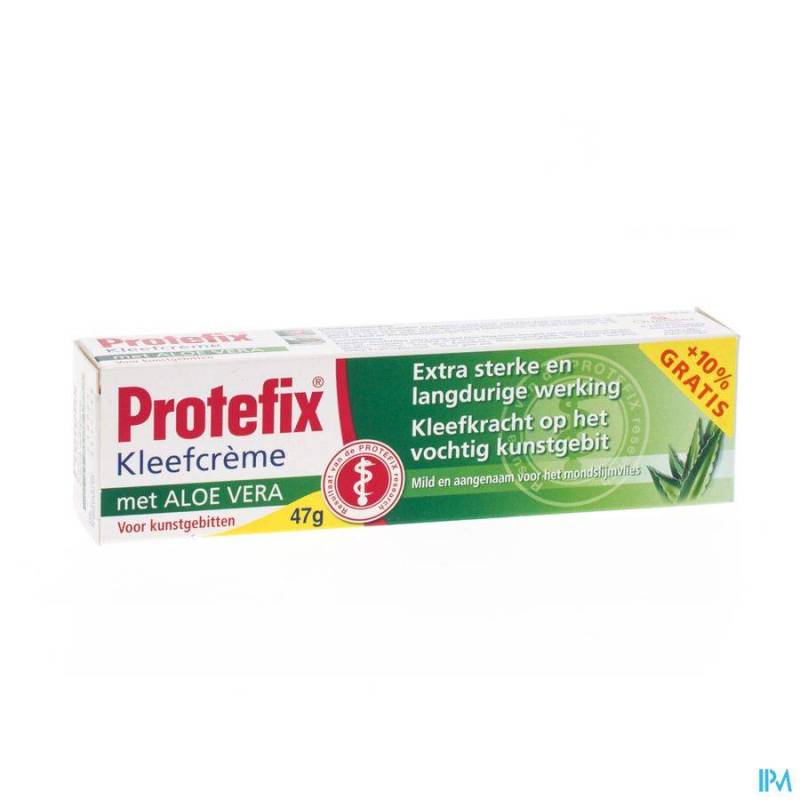 PROTEFIX CREME ADHESIVE ALOE VERA 40ML+4ML GRATUIT