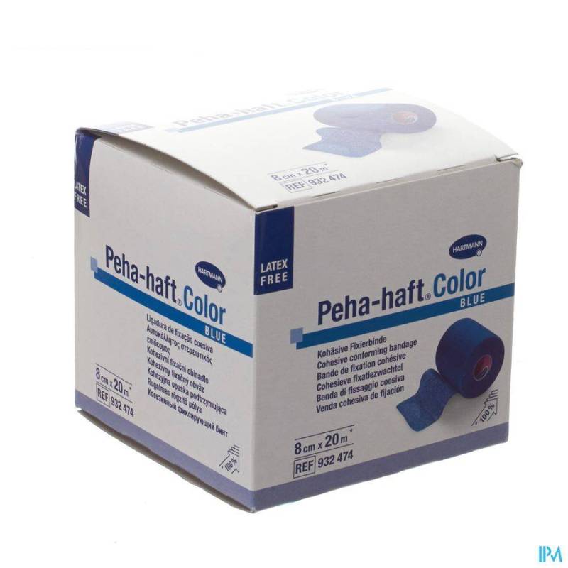 PEHA HAFT HARTM COL.S/LAT.BLEU 8CMX20M 1 9324742