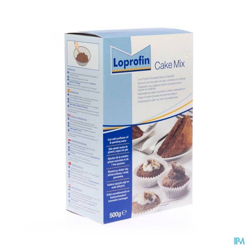 Loprofin Cake Mix Chocolade Poeder 500g