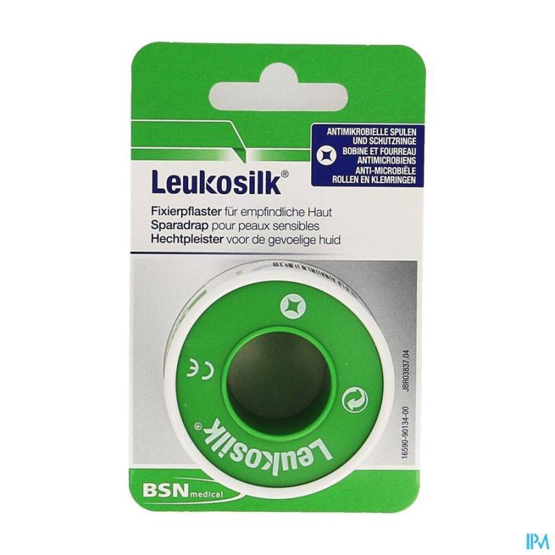 LEUKOSILK FOURREAU 2,50CMX5M SUSPENSION 1 102203