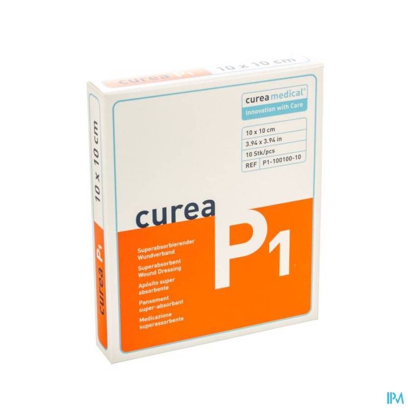 CUREA P1 PANS SUPER ABSORBANT 10,0X10,0CM 10