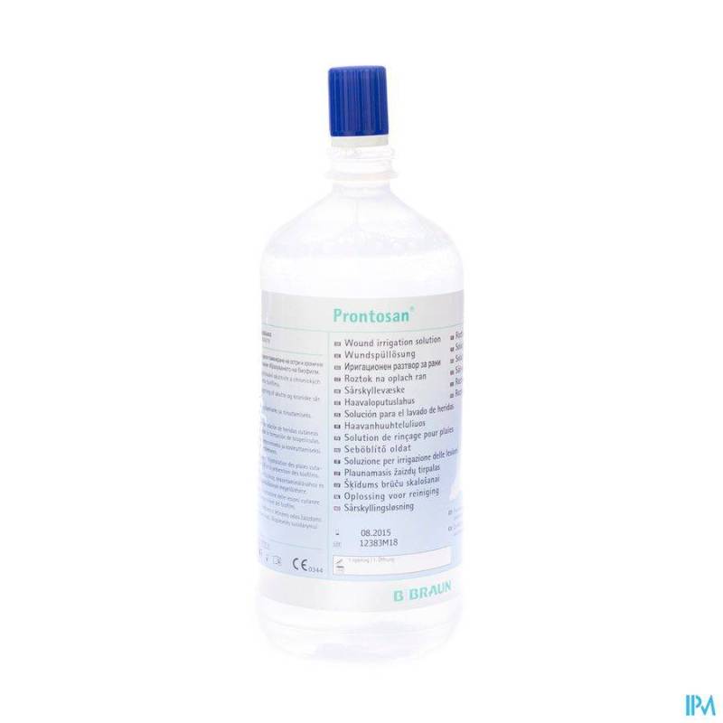 PRONTOSAN SOLUTION STER LAVAGE PLAIES 1L