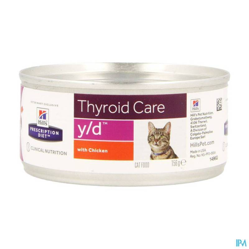 HILLS PRESCRIP.DIET FELINE YD 156G 1496G