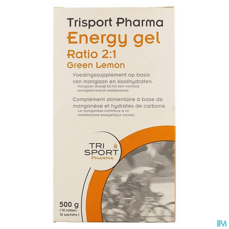 TRISPORTPHARMA RATIO 2:1 ENERGYGEL GR. LEM. 10X50G