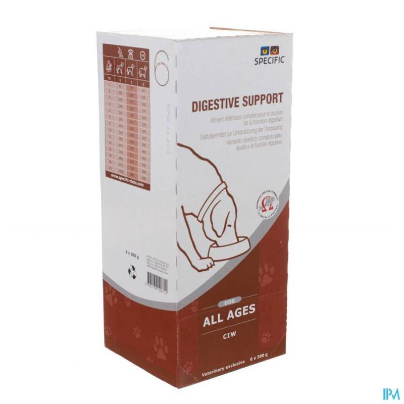 SPECIFIC CIW DIGESTIVE SUPPORT 6X300G